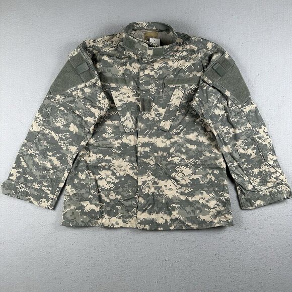 US Military ACU Army Combat Uniform Coat UCP Digital Camo Ripstop‎ Medium Reg - Picture 1 of 16